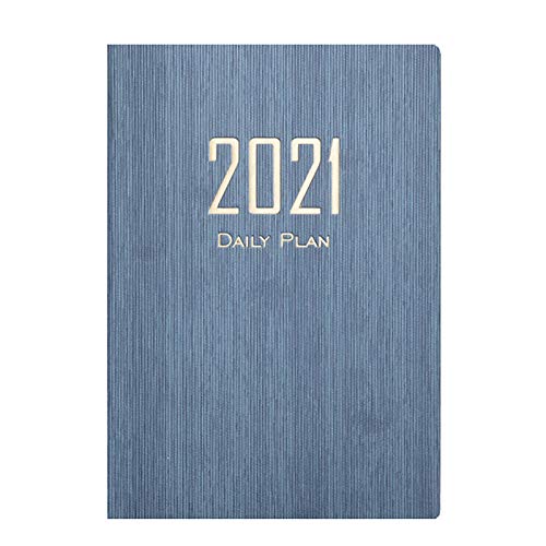 WZHK Agenda 2021 A5 Year, Planificador Semanal y Mensual, Agenda, Planificador Semanal Enero-dic’31, Organizador Personal Ejecutivo, Planificador Mensual y Múltiples FuncionesBlue