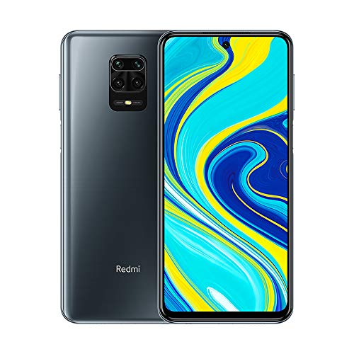 Xiaomi Redmi Note 9S Smartphone 6GB RAM + 128GB ROM, 6,67” Pantalla Completa, Snapdragon 720G, 16MP Frontal, 48MP+8MP+5MP+2MP AI Quad Cámara, Versión Global (Gris)