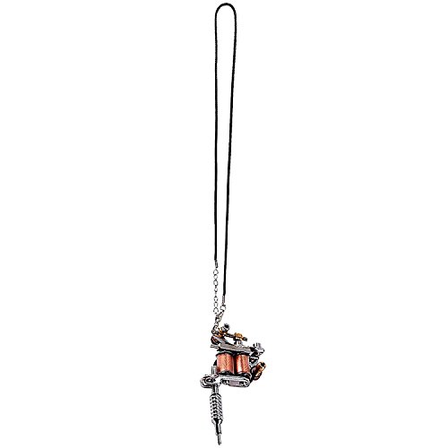Yosoo Collar del Arma del Tatuaje Mini Tatuaje máquina de Tatuaje Fuente de Suministro Colgante Yosoo Collar del Arma del Tatuaje Mini Tatuaje máquina de Tatuaje Fuente de Suministro Colgante