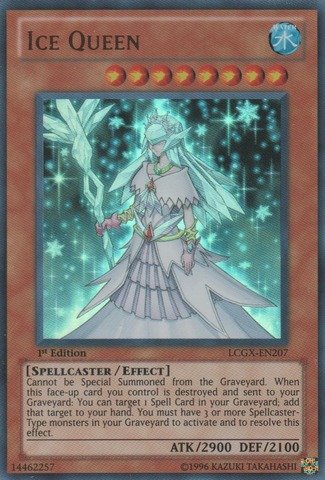 YU-GI-OH! - Ice Queen (LCGX-EN207) - Legendary Collection 2 - Unlimited Edition - Ultra Rare by