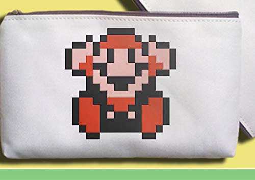 YUNMEI Super Mario Wallet Estuche para teléfono móvil Estuche para lápices Monedero Bolsa de cosméticos móvil Forever Super Mario Super Mario Bros.Bolsa de Almacenamiento
