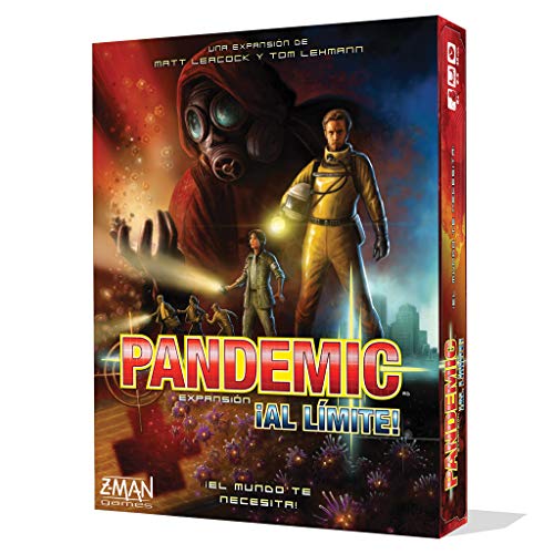 Z-man Games España Pandemic ¡al límite! ZM7111ES Juego de Mesa, Multicolor Z-man Games España Pandemic ¡al límite! ZM7111ES Juego de Mesa, Multicolor