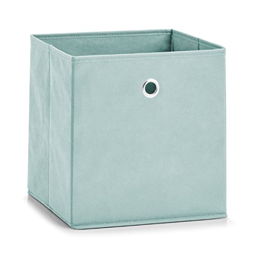 Zeller - Caja de almacenaje (fieltro), color verde