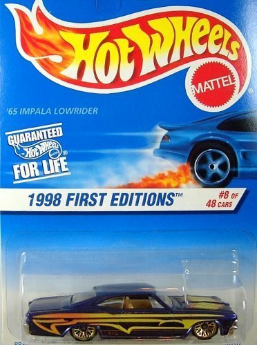 1998 Hot Wheels '65 Impala Lowrider Card Variation