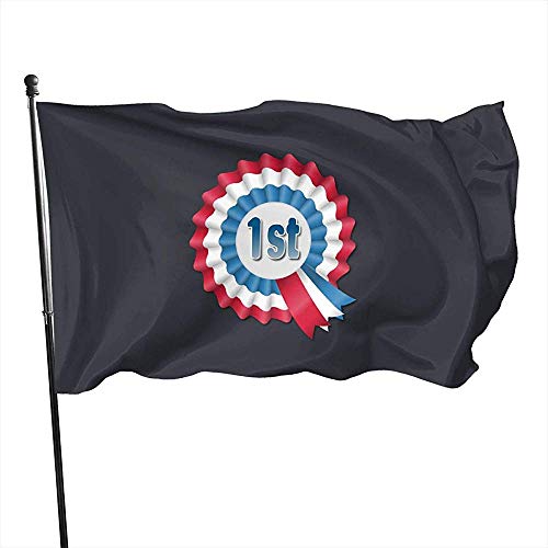 AmyNovelty Flag Banner,Adjudique Las Banderas Atractivas De La Yarda De La Bandera De La Cinta para La Decoración del Jardín Casero 150x90cm
