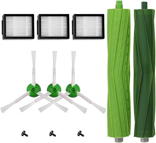 AplusTech Kit Recambios Repuestos y Accesorios Filtro, Cepillo Lateral y Rodillos Compatible con Aspiradora iRobot Roomba i7 i7+ y E5 E6 E7 -Pack de 11PCS AplusTech Kit Recambios Repuestos y Accesorios Filtro, Cepillo Lateral y Rodillos Compatible con Aspiradora iRobot Roomba i7 i7+ y E5 E6 E7 -Pack de 11PCS