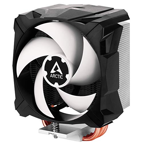 ARCTIC Freezer A13 X - Refrigerador Compacto para CPU, AMD, 100 mm, 300-2000 RPM (Controlado por PWM), Rodamiento Dinámico Fluido, Pasta MX-2 pre-aplicada - Negro
