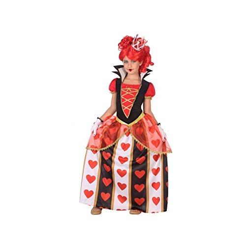 Atosa-56873 Disfraz Reina Corazones, Color Rojo, 10 a 12 años (56873)