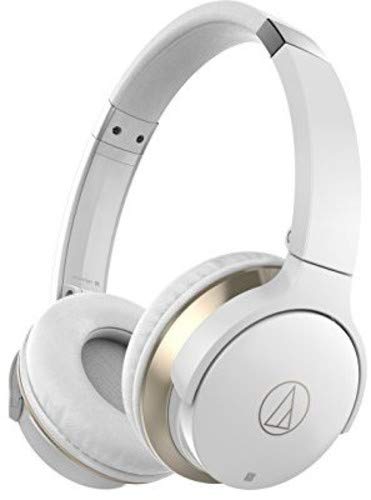 Audio-Technica ATH-AR3BTWH - Auriculares inalámbricos, color blanco