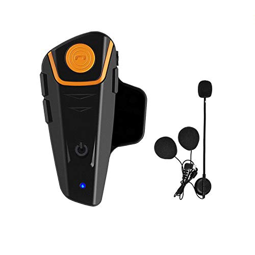 Auriculares Bluetooth para Motocicleta, BT-s2,1000 m, con Sistema de comunicación Bluetooth, para Casco de esquí, intercomunicador Bluetooth, walkie-Talkie para Moto de Nieve, hasta 3 Conductores