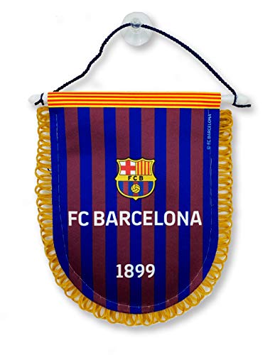 Banderin Grande FC. Barcelona Nº 2 - Producto con Licencia - Medidas 22x16 cm. - 100% Aclilico