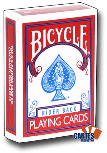 Baraja BICYCLE Mini Roja (US Playing Card Company)