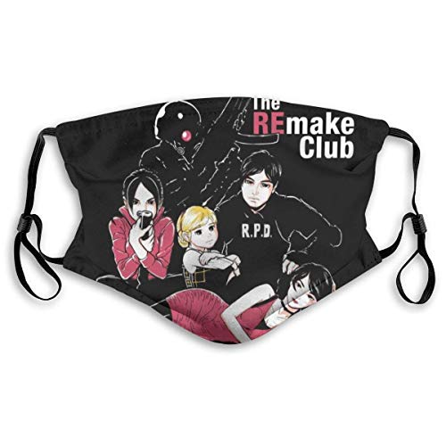 beautiful& Face Decorations The RE Make Breakfast Club Resident-Evil Unisex Mouth-Muffle Face Scarf Mouth Cover 5.9x7.9 Inch(15 x 20 cm)