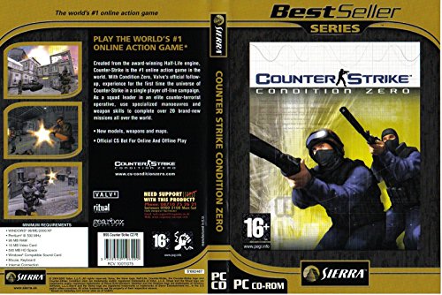 Bestseller Series: Counter Strike: Condition Zero