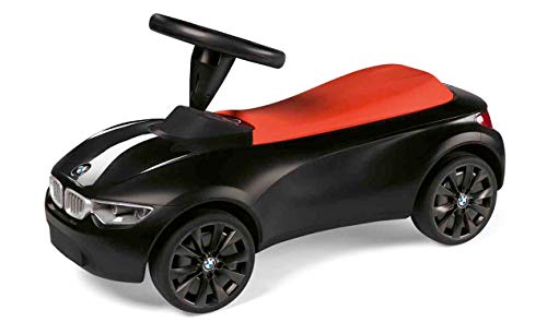 BMW Genuine Baby Racer III Kids Ride On Push Toy Car Negro Naranja 80932413782