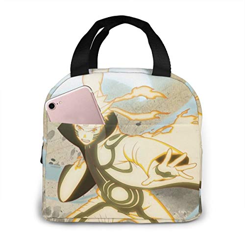 Bolsa de almuerzo aislada Naruto Shippuden Ultimate Ninja Storm - Bolsa pequeña de estilo tote Bolsa de almuerzo aislada Naruto Shippuden Ultimate Ninja Storm - Bolsa pequeña de estilo tote