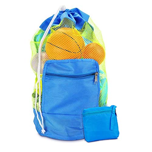 Bolsa de Juguetes de Playa, Bolsa de Playa de Malla para Juguetes de Arena Mochila de Playa para niños Nadar y Piscina Bolsa de Playa XL Grande para Vacaciones Familiares