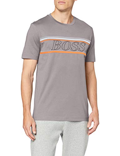 BOSS Teeap Camiseta, Gris (Medium Grey 33), Large para Hombre