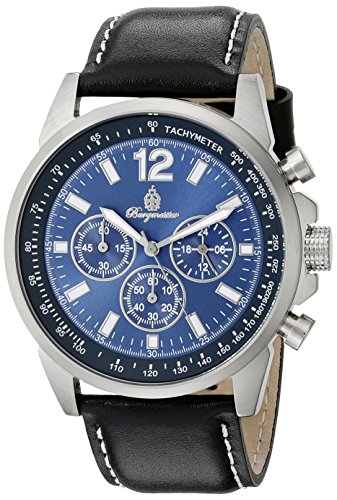 Burgmeister Reloj de Cuarzo 608-132 Azul 46 mm