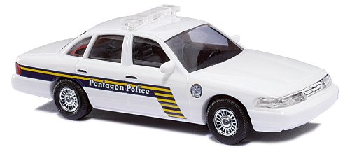 Busch 49025 Ford Crown Victoria - Coche de policía del pentágono