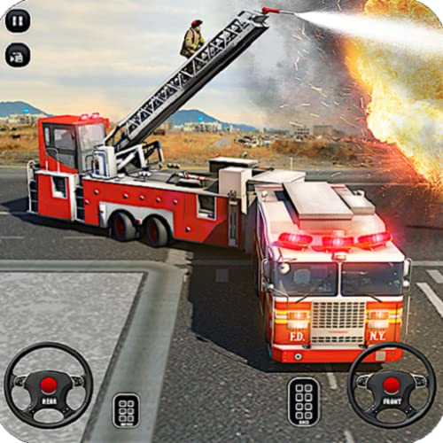 Camión de bomberos Autoescuela Simulador 2018 911 Emergency Rescue Juego GRATIS