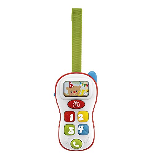 Chicco Juego ABC Selfie Phone, Trillín electrónico para niños con Forma de móvil, Cartel de números, Palabras y Frases en Italiano e inglés, bilingüe, 6 – 36 Meses Chicco Juego ABC Selfie Phone, Trillín electrónico para niños con Forma de móvil, Cartel de números, Palabras y Frases en Italiano e inglés, bilingüe, 6 – 36 Meses
