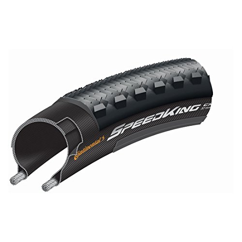 Continental Speed King CX Perf. Faltbar Neumáticos para Bicicleta, Unisex Adulto, Negro, 28