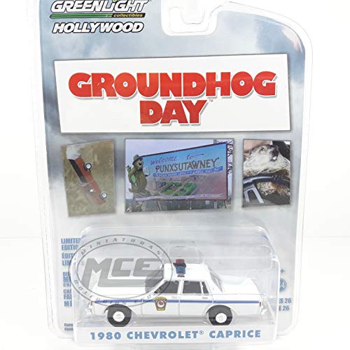 Desconocido 1/64 Chevrolet Caprice 1980 Police Groundhog Day Greenlight Hollywood Desconocido 1/64 Chevrolet Caprice 1980 Police Groundhog Day Greenlight Hollywood