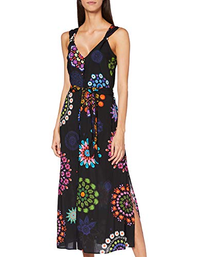 Desigual Vest_Fiji Vestido, Rojo (Fucsia 3002), Small para Mujer Desigual Vest_Fiji Vestido, Rojo (Fucsia 3002), Small para Mujer