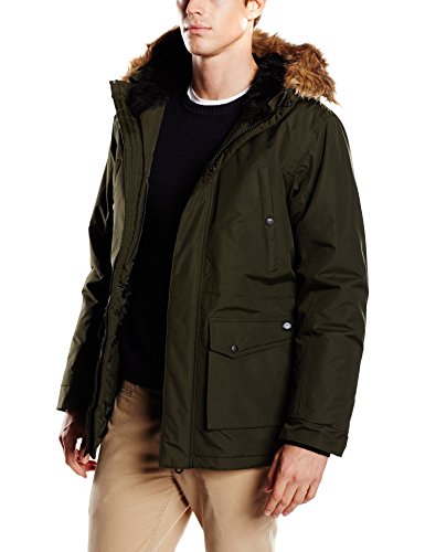 Dickies Curtis, Parka para Hombre, Verde (Olive Green), Large