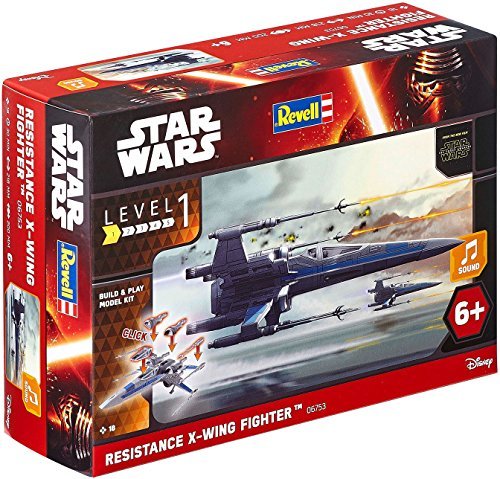 Disney Revell 06753,, Star Wars VII Series, Resistance X-Wing Fighter, Plastic Model Kit by