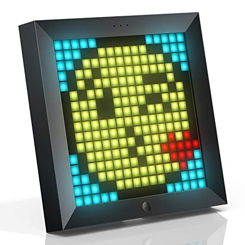 Divoom Pixoo Digital Pixel Art Frame con pantalla LED de 8.6in, control interactivo de la aplicación del teléfono móvil, creación personalizada de Pixel Art Divoom Pixoo Digital Pixel Art Frame con pantalla LED de 8.6in, control interactivo de la aplicación del teléfono móvil, creación personalizada de Pixel Art
