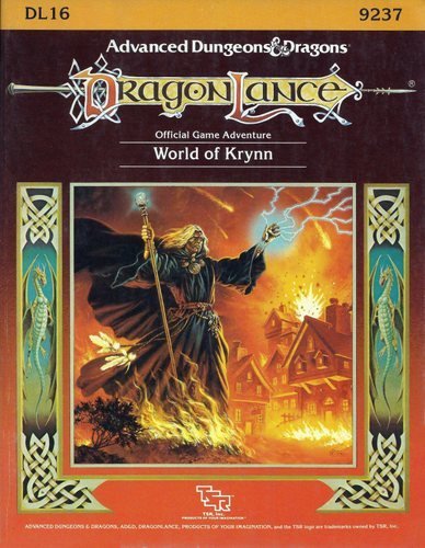 Dl16 World of Krynn (Advanced Dungeons & Dragons Dragonlance Accessory)