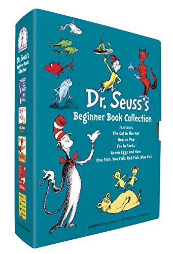 Dr. Seuss's Beginner Book Collection 1: The Cat in the Hat; One Fish Two Fish Red Fish Blue Fish; Green Eggs and Ham; Hop on Pop; Fox in Socks (Beginner Books(r))