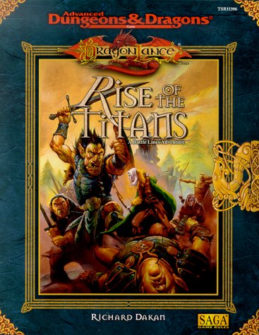 Dragonlance: Rise of the Titans - A Battle Lines Adventure (Advanced Dungeons & Dragons S.)