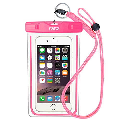 EOTW Funda Impermeable IPX8 Universal para Deportes acuaticos para iPhone 6/6S +, Samsung S6/Edge/S5/S4 hasta 6 Pulgadas. EOTW Funda Impermeable IPX8 Universal para Deportes acuaticos para iPhone 6/6S +, Samsung S6/Edge/S5/S4 hasta 6 Pulgadas.