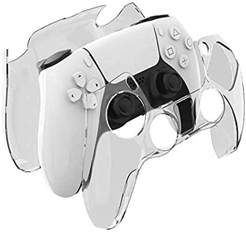 Estuche protector de cristal transparente Carcasa ultrafina para controladores de juegos Playstation 5 PS5 - Controlador NO incluido