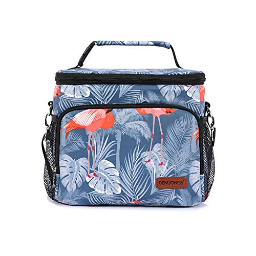 FANDARE Moda Bolsa Isotermica de Almuerzo Nevera Portatil Bolsa Térmica Comida Termica Porta Alimentos Correa Portatil para Adulto Niños Bolsa Nevera Oficina Escuela Viaje Lunch Bag Poliéster Azul FANDARE Moda Bolsa Isotermica de Almuerzo Nevera Portatil Bolsa Térmica Comida Termica Porta Alimentos Correa Portatil para Adulto Niños Bolsa Nevera Oficina Escuela Viaje Lunch Bag Poliéster Azul