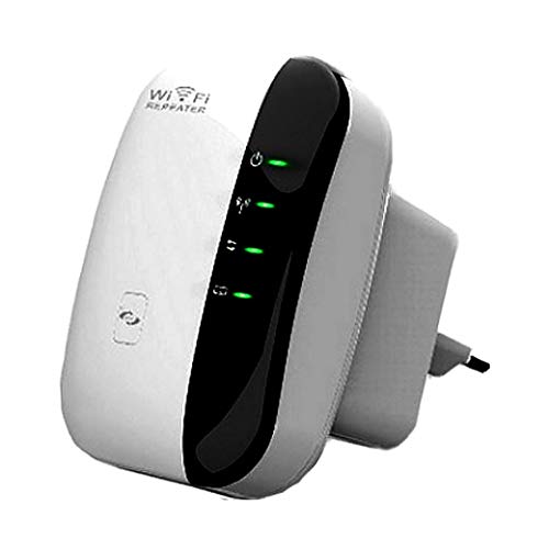 Fanlce Repetidor WiFi,Banda Dual Amplificador de WiFi Inteligente Sin Interrupción 300Mbps 2.4GHz Inalámbrico con WPS Button Puerto Fast Ethernet, WPS, Modo Ap Punto Acceso, Blanco Fanlce Repetidor WiFi,Banda Dual Amplificador de WiFi Inteligente Sin Interrupción 300Mbps 2.4GHz Inalámbrico con WPS Button Puerto Fast Ethernet, WPS, Modo Ap Punto Acceso, Blanco