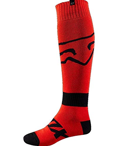 Fox Fri Thin Race - Calcetines (talla L), color rojo