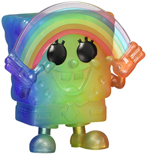 Funko- Pop Animation 2020-Spongebob Pride 2020 Spongebob(RNBW) Figura Coleccionable, Multicolor (49842)