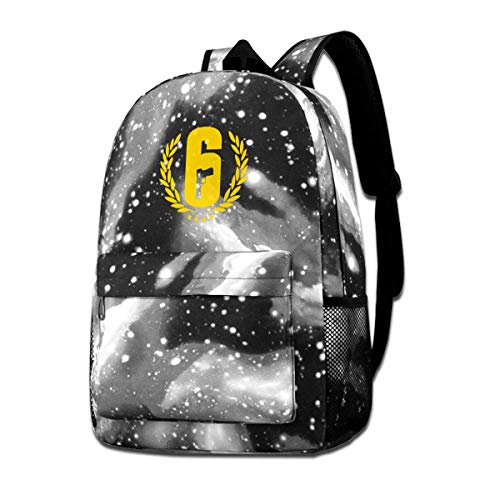 Galaxy Printed Shoulders Bag Rainbow-Six-Siege- Fashion Casual Star Sky Backpack For Boys&Girls