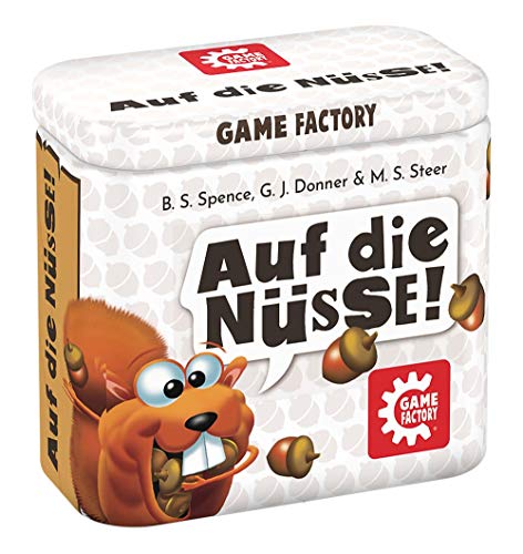 Game Factory 646273 - Juego de Dados en Caja de Metal para niños y Adultos a Partir de 8 años