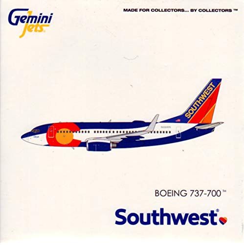 GeminiJets GEMGJ1412 Southwest Boeing 737-700 Reg #N230WN 'Colorado One' (prepintado/preconstruido) 1:400