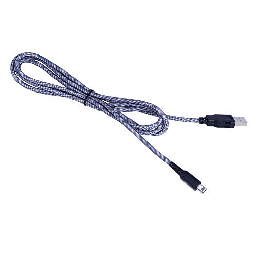 GHC USB Cables, 1.5m 24K Cargador de la sincronización de Datos Cable de Carga, 2 en 1 Cable de Carga USB Cable de Datos for Nintendo NDSi Nuevo 3DSXL 2DSLL 3DS Caliente