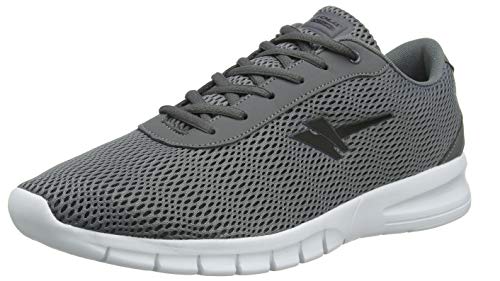 Gola Beta 2 XL, Zapatillas Deportivas para Interior Hombre, Gris (Grey/Black GB), 48 EU