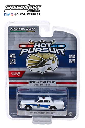 Greenlight 42900-B Hot Pursuit Series 33-1986 Chevrolet Caprice - Policía Estatal de Indiana Escala 1:64 Greenlight 42900-B Hot Pursuit Series 33-1986 Chevrolet Caprice - Policía Estatal de Indiana Escala 1:64