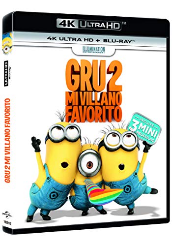 Gru 2: Mi Villano Favorito (4K UHD + BD) [Blu-ray]
