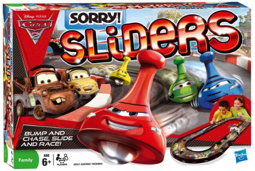 Hasbro Sorry Sliders Cars 2 - Juego de Mesa
