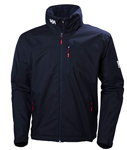 Helly Hansen Hombre Crew Hooded Jacke Chaqueta Not Applicable, Azul, L